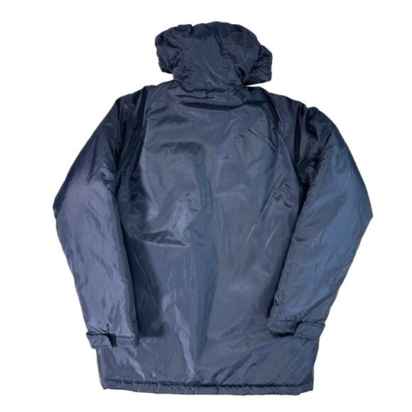 NIKE Youth Reversible Puffer Vest & Jacket Combo Lot Orange Blue Plaid w/ Skull - Picture 6 of 16